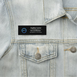 Firmenlogo Mitarbeiter von Magnetnadel Namensschild