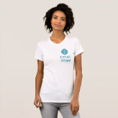 Firmenlogo & Mitarbeitername T-Shirt (Vorne ganz)