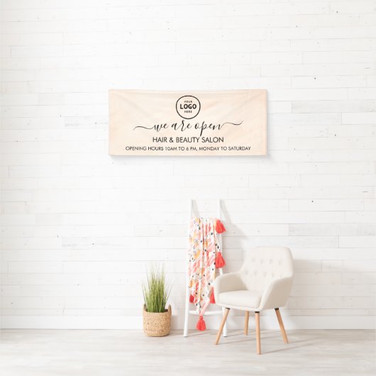 Firmenlogo Modern Beruflich 6' Banner (Insitu)