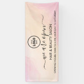 Firmenlogo Modern Beruflich 6' Banner (Vertikal)