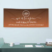 Firmenlogo Modern Beruflich 6' Banner (Messe)