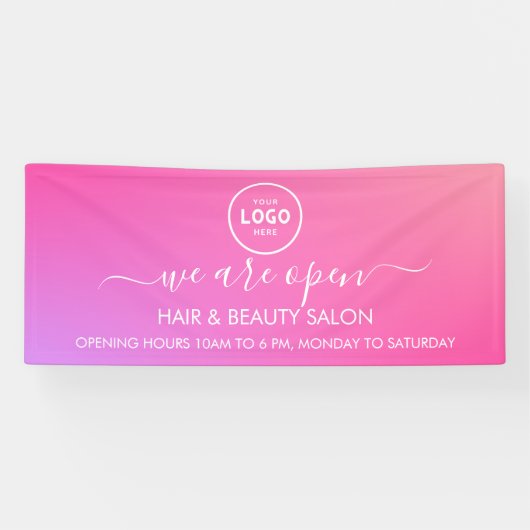 Firmenlogo Modern Beruflich 6' Banner (Horizontal)