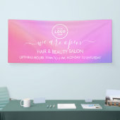 Firmenlogo Modern Beruflich 6' Banner (Messe)