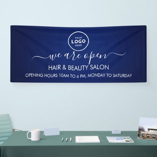 Firmenlogo Modern Beruflich 6' Banner (Messe)