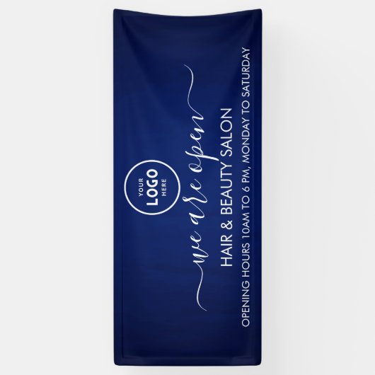 Firmenlogo Modern Beruflich 6' Banner (Vertikal)