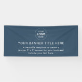 Firmenlogo Modern Beruflich 6' Banner (Horizontal)
