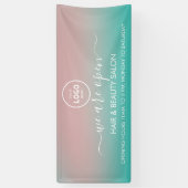 Firmenlogo Modern Beruflich 6' Banner (Vertikal)