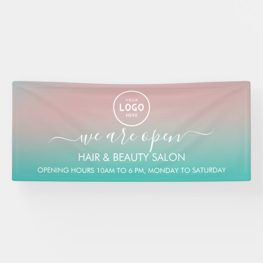 Firmenlogo Modern Beruflich 6' Banner (Horizontal)