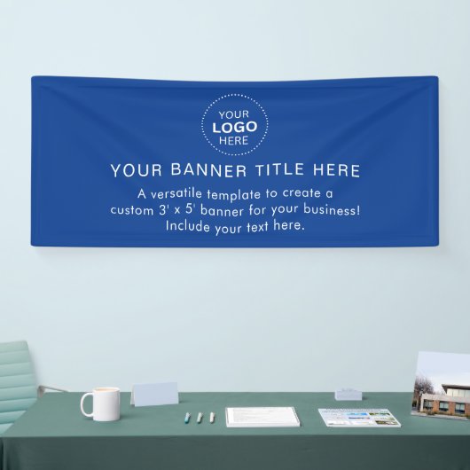 Firmenlogo Modern Beruflich 6' Banner (Messe)