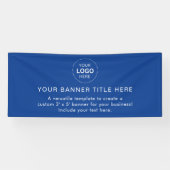Firmenlogo Modern Beruflich 6' Banner (Horizontal)
