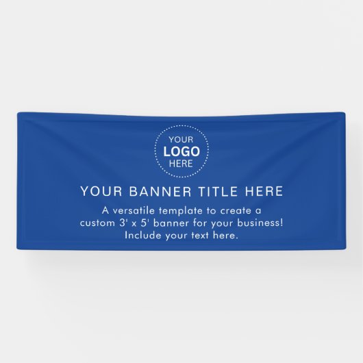 Firmenlogo Modern Beruflich 6' Banner (Horizontal)