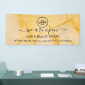 Firmenlogo Modern Beruflich 6' Banner (Messe)