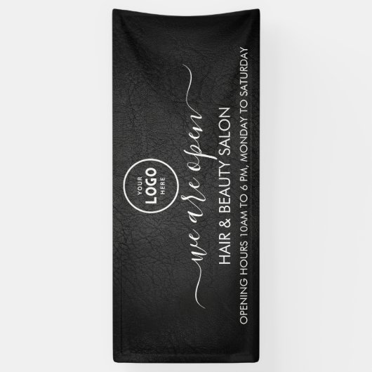 Firmenlogo Modern Beruflich 6' Banner (Vertikal)