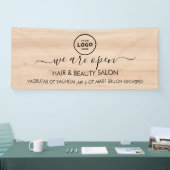 Firmenlogo Modern Beruflich 6' Banner (Messe)