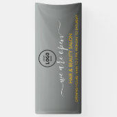 Firmenlogo Modern Beruflich 6' Banner (Vertikal)