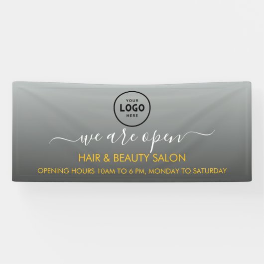 Firmenlogo Modern Beruflich 6' Banner (Horizontal)