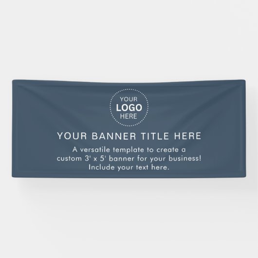 Firmenlogo Modern Beruflich 6' Banner (Horizontal)