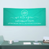 Firmenlogo Modern Beruflich 6' Banner (Messe)