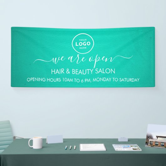 Firmenlogo Modern Beruflich 6' Banner (Messe)