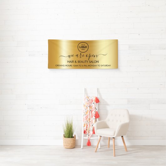 Firmenlogo Modern Beruflich 6' Banner (Insitu)