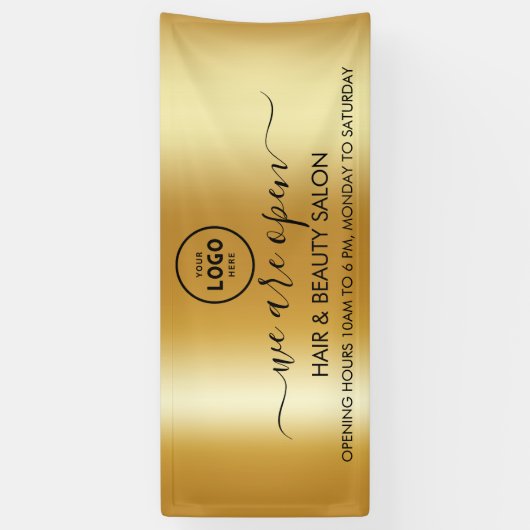 Firmenlogo Modern Beruflich 6' Banner (Vertikal)