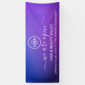 Firmenlogo Modern Beruflich 6' Banner (Vertikal)