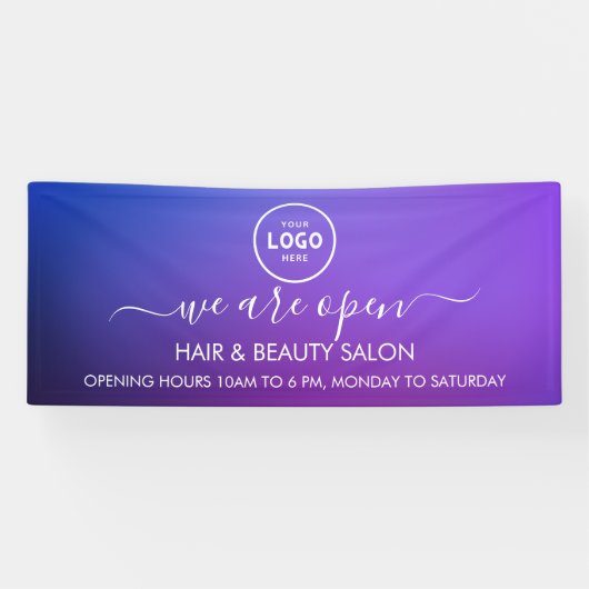 Firmenlogo Modern Beruflich 6' Banner (Horizontal)