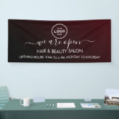 Firmenlogo Modern Beruflich 6' Banner (Messe)