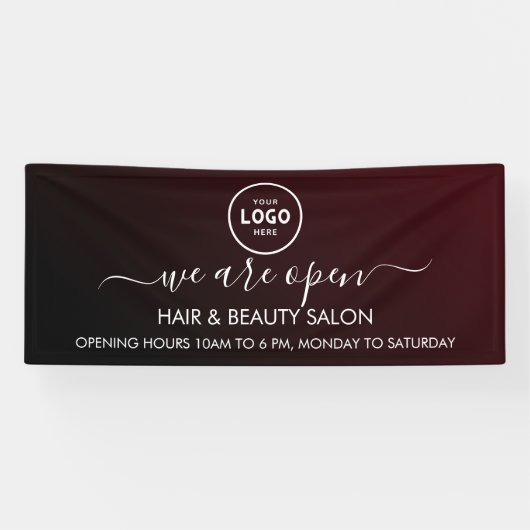 Firmenlogo Modern Beruflich 6' Banner (Horizontal)