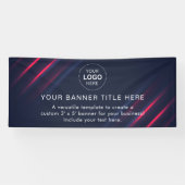 Firmenlogo Modern Beruflich 6' Banner (Horizontal)