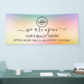 Firmenlogo Modern Beruflich 6' Banner (Messe)