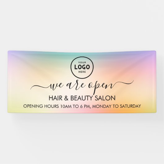 Firmenlogo Modern Beruflich 6' Banner (Horizontal)