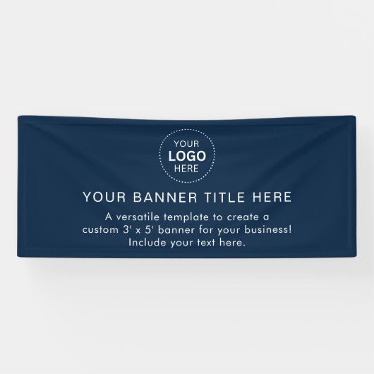 Firmenlogo Modern Beruflich 6' Banner (Horizontal)