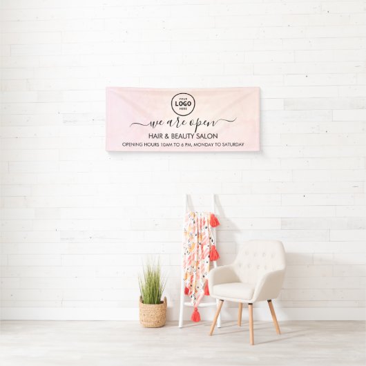 Firmenlogo Modern Beruflich 6' Banner (Insitu)