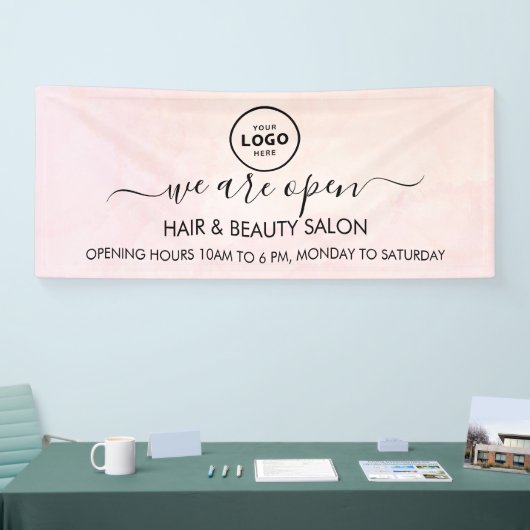 Firmenlogo Modern Beruflich 6' Banner (Messe)