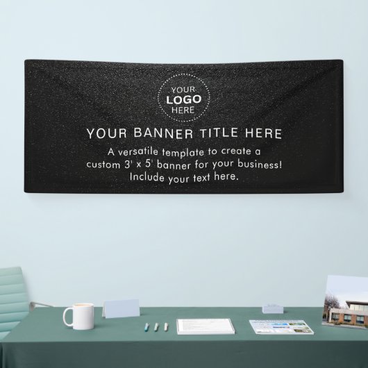 Firmenlogo Modern Beruflich 6' Banner (Messe)