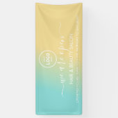 Firmenlogo Modern Beruflich 6' Banner (Vertikal)