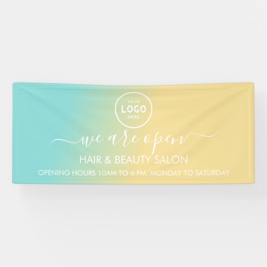 Firmenlogo Modern Beruflich 6' Banner (Horizontal)