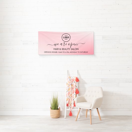 Firmenlogo Modern Beruflich 6' Banner (Insitu)