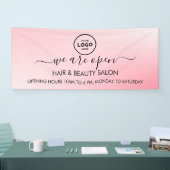 Firmenlogo Modern Beruflich 6' Banner (Messe)