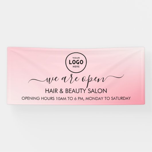 Firmenlogo Modern Beruflich 6' Banner (Horizontal)