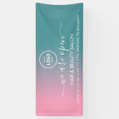 Firmenlogo Modern Beruflich 6' Banner (Vertikal)