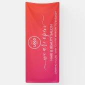 Firmenlogo Modern Beruflich 6' Banner (Vertikal)