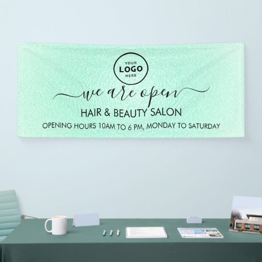 Firmenlogo Modern Beruflich 6' Banner (Messe)