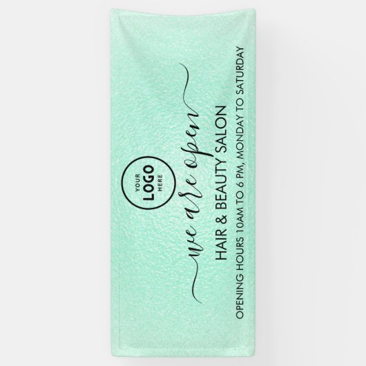 Firmenlogo Modern Beruflich 6' Banner (Vertikal)