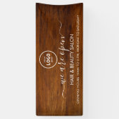 Firmenlogo Modern Beruflich 6' Banner (Vertikal)