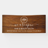 Firmenlogo Modern Beruflich 6' Banner (Horizontal)