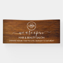 Firmenlogo Modern Beruflich 6' Banner