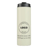 Firmenlogo Modern Employees Swag Thermosbecher (Vorderseite)