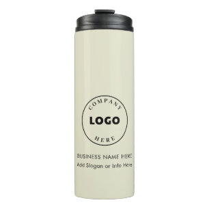 Firmenlogo Modern Employees Swag Thermosbecher